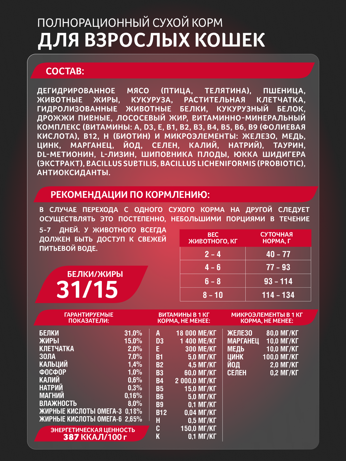 Корм сухой Зоогурман Zoogurman Veal, Телятина, 1,5 кг - фото 4