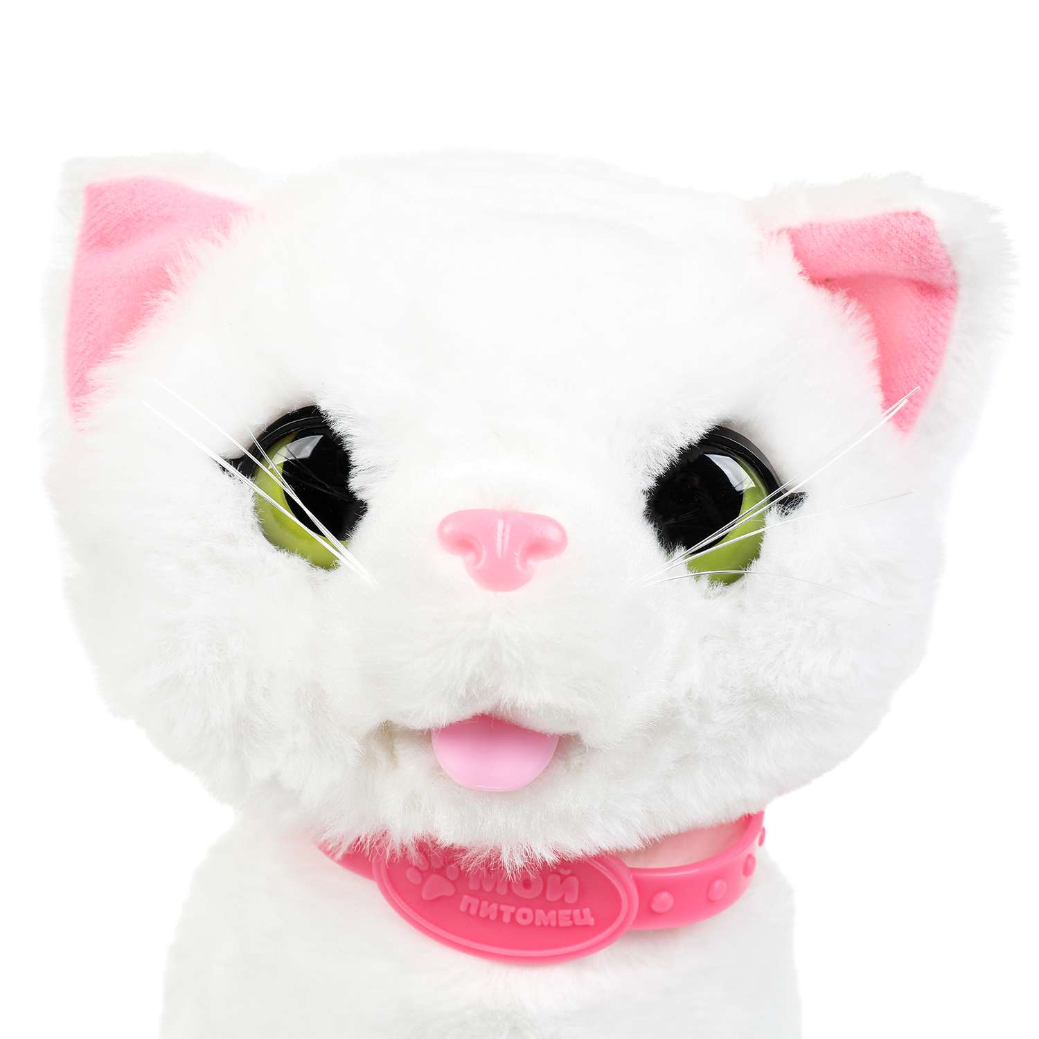 Игрушка мягкая Мой питомец котик - фото 5