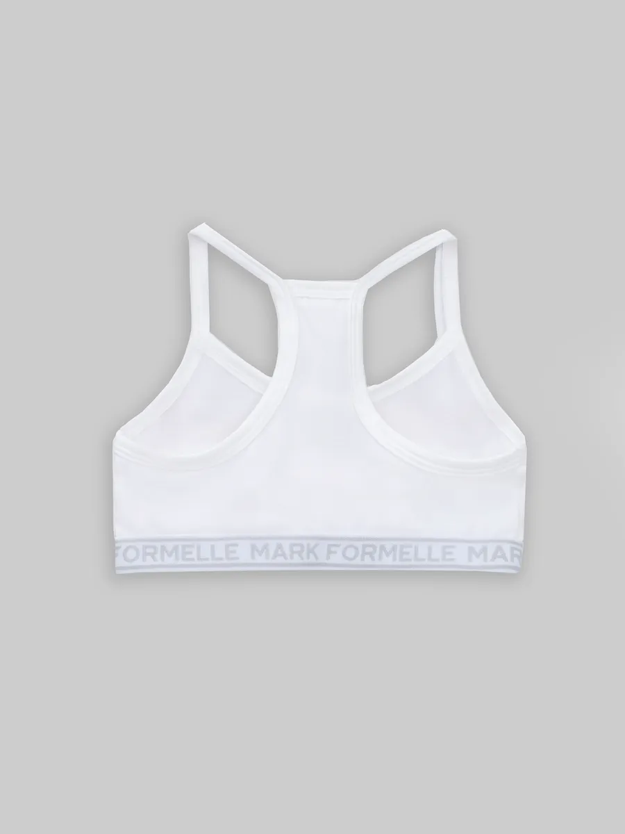 Топ 3 шт Mark Formelle (Марк Формэль) 517707-3/белый + обжаренный миндаль + черный - фото 11