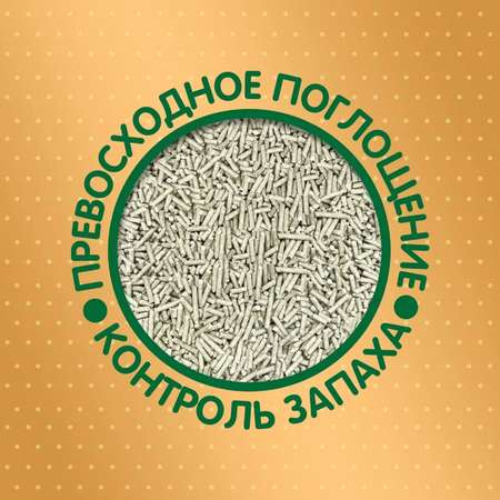 Наполнитель для кошачьих туалетов HOMECAT Ecoline комкующийся с ароматом молока 6л