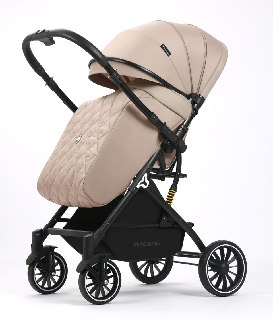 Коляска прогулочная Ining baby K313-2A Pro Khaki - фото 1