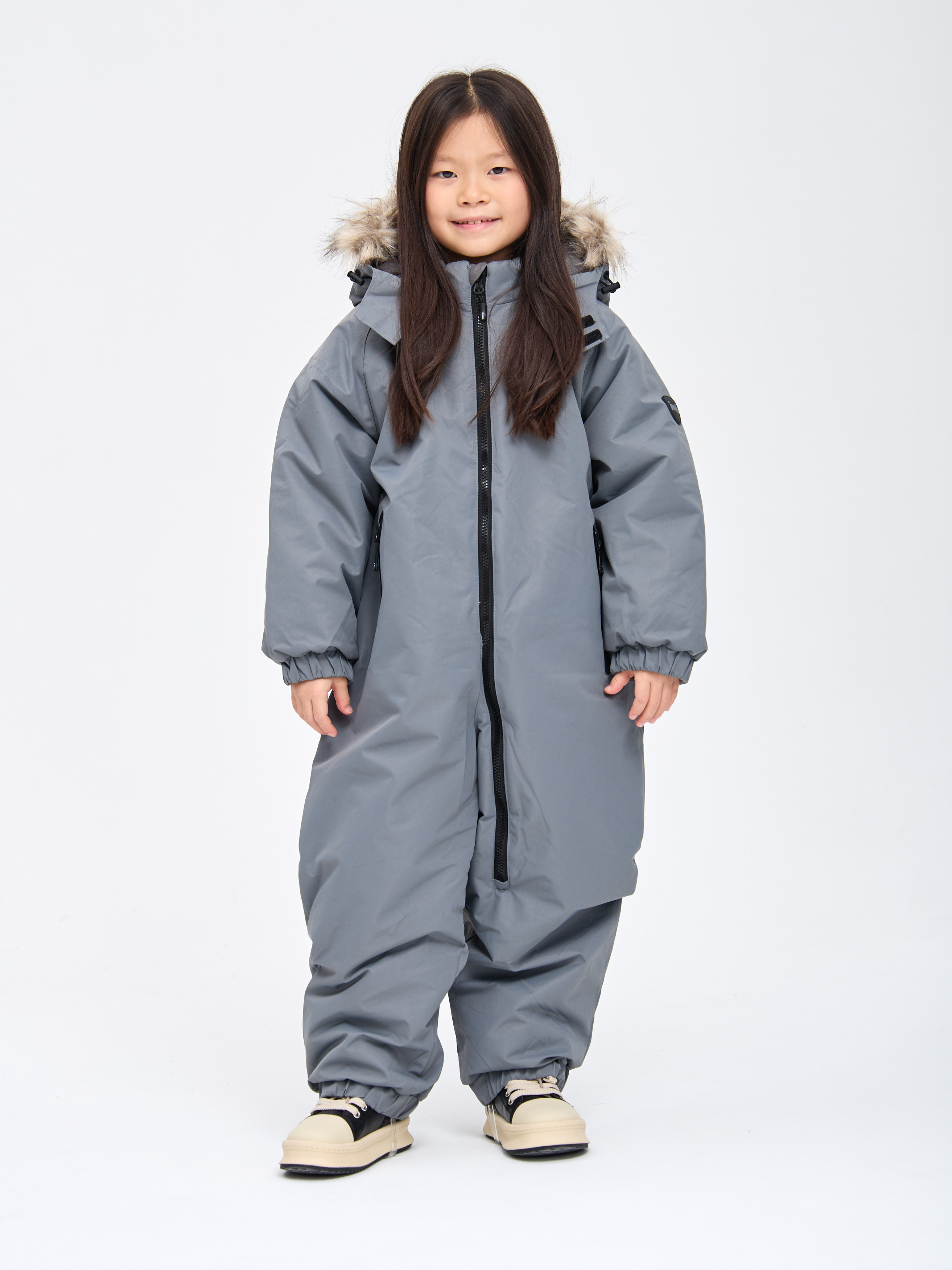 Комбинезон Лапушка 7037 серый - фото 1