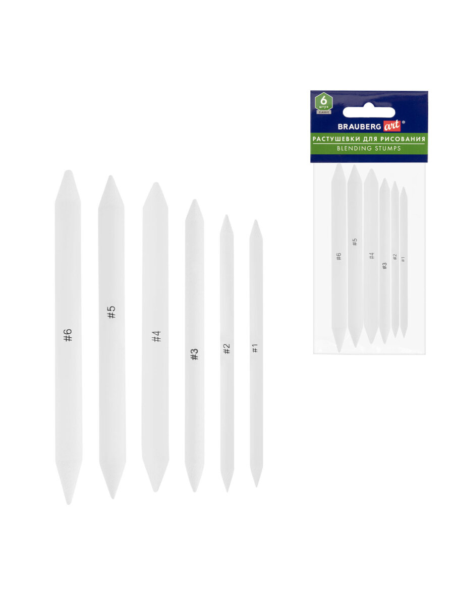 Кисть Brauberg 6 шт. - фото 3