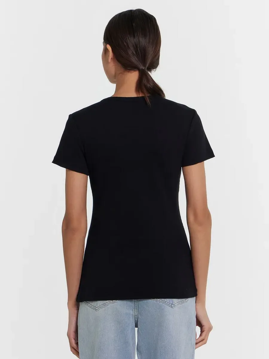 Футболка ORODORO 302677/25-37967Б-1/черный - фото 7