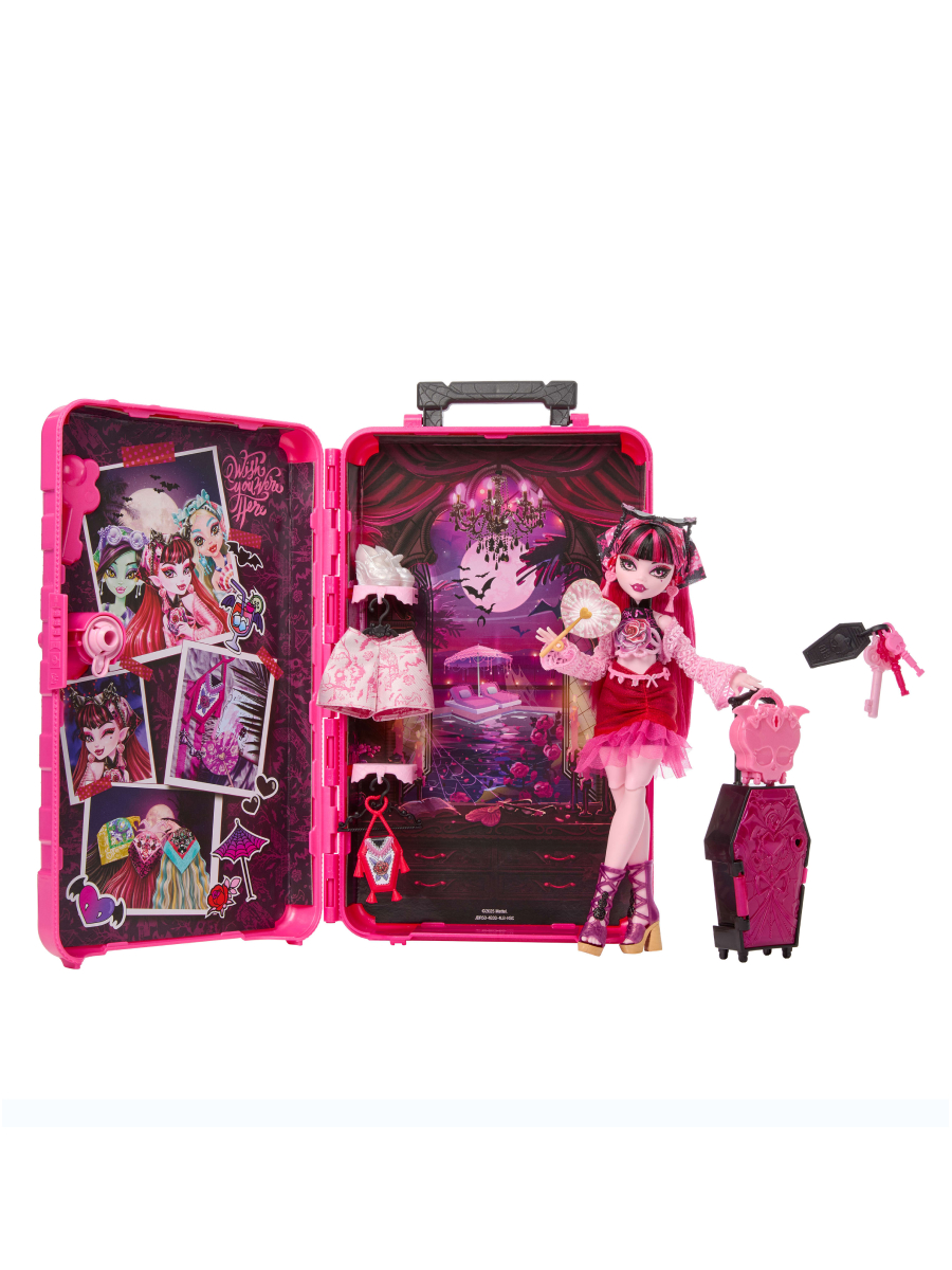 Кукла модельная Monster High Skulltimate Secrets JDR50 Дракулаура Монстер Хай JDR50 - фото 4