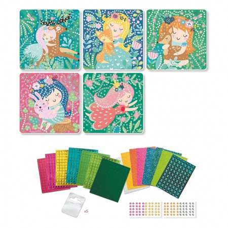 Набор для творчества Sycomore Stick fun Лесные принцессы