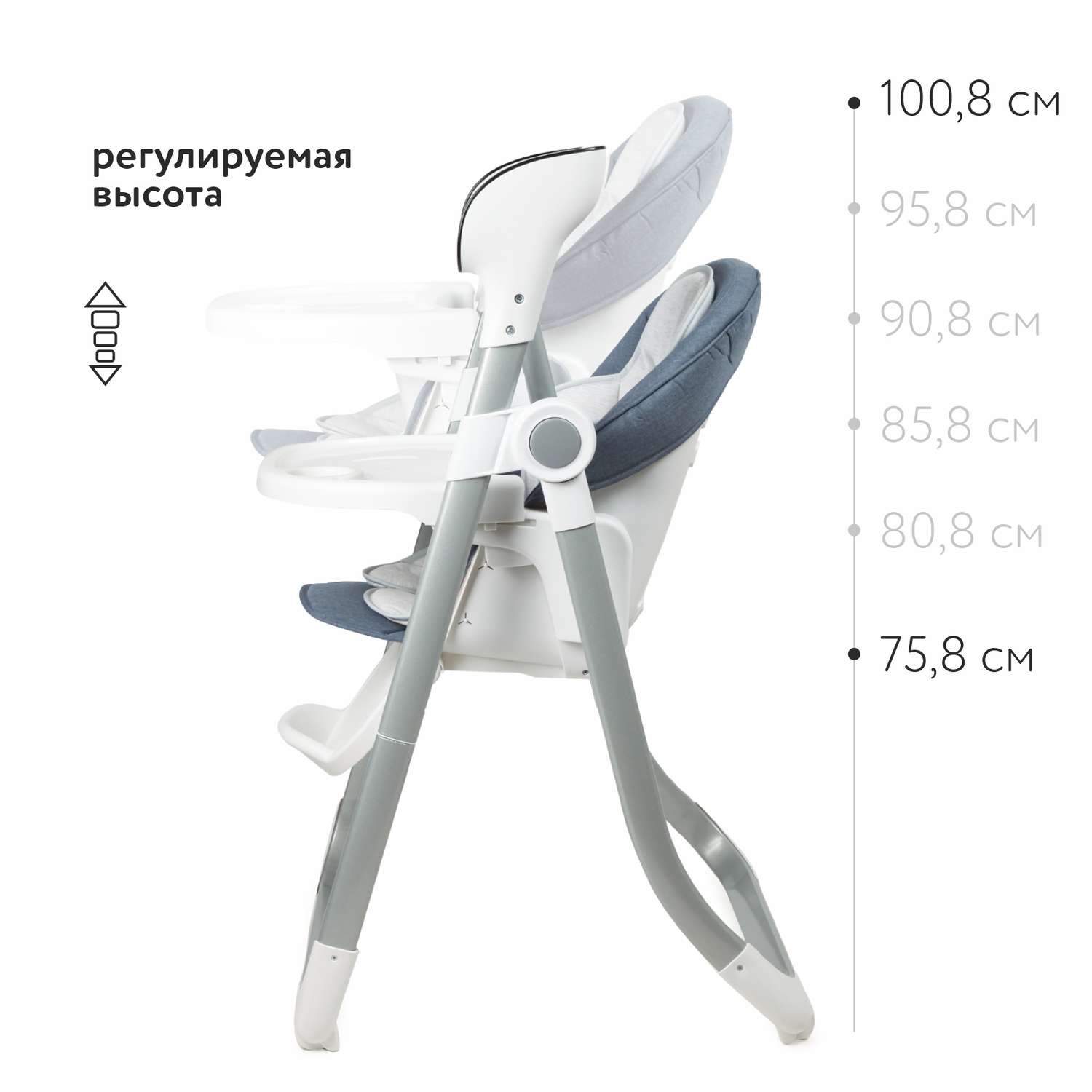 Стульчик для кормления Babyton Combi Blue - фото 6