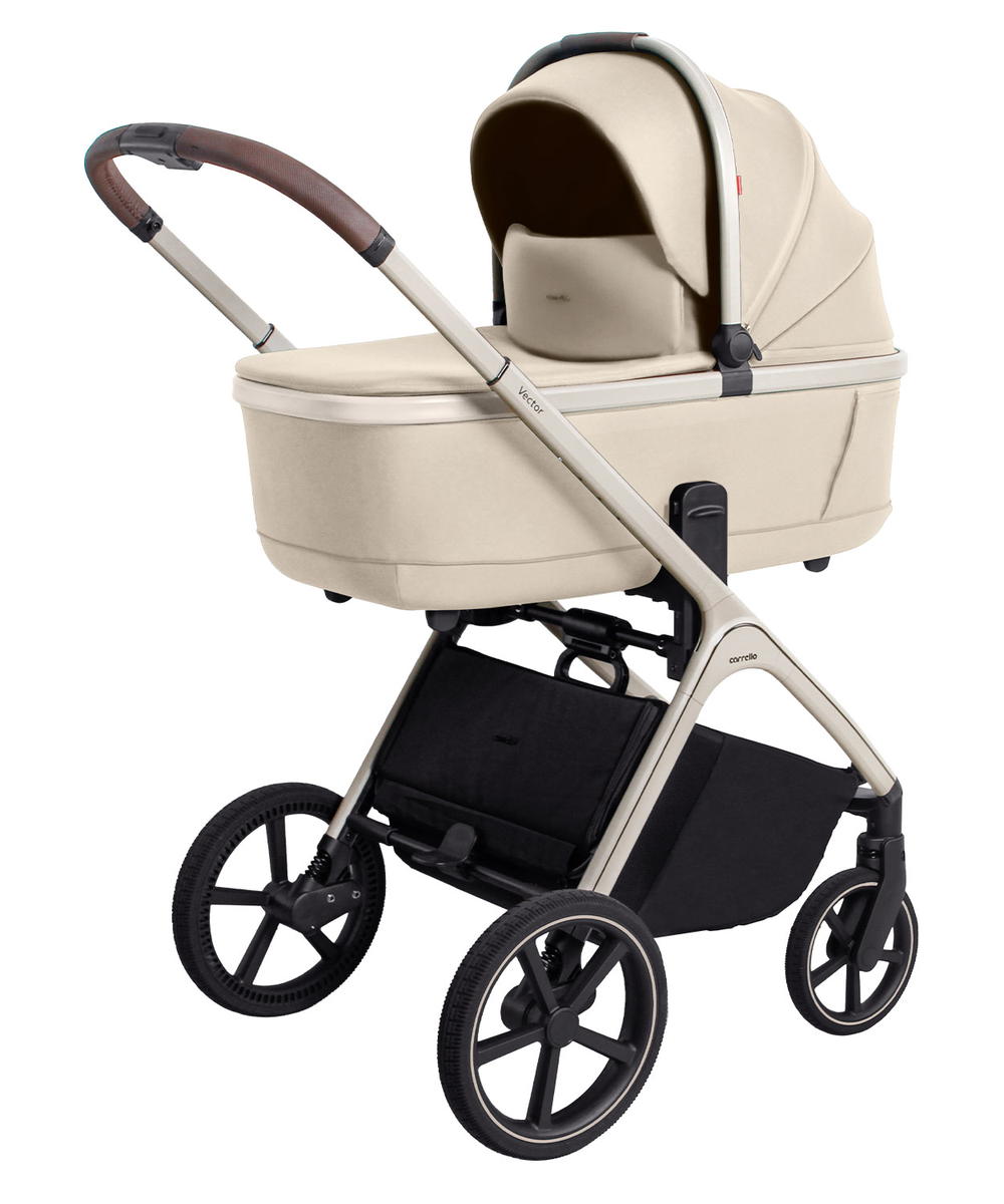 Коляска 2в1 Carrello Vector CRL-6550 бежевый - фото 2