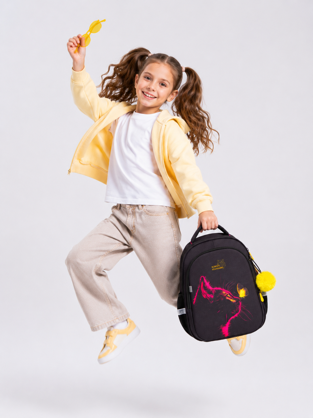 Рюкзак School Standard школьный для девочки+брелок - фото 4