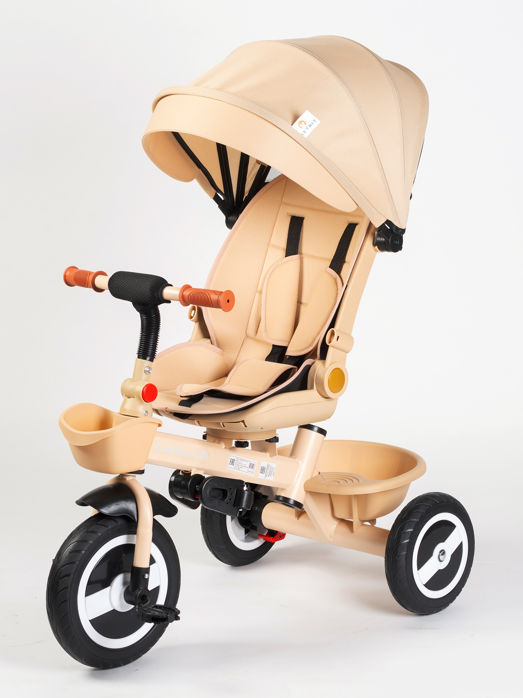 Трехколесный велосипед Babyhit 10 дюймов - фото 5