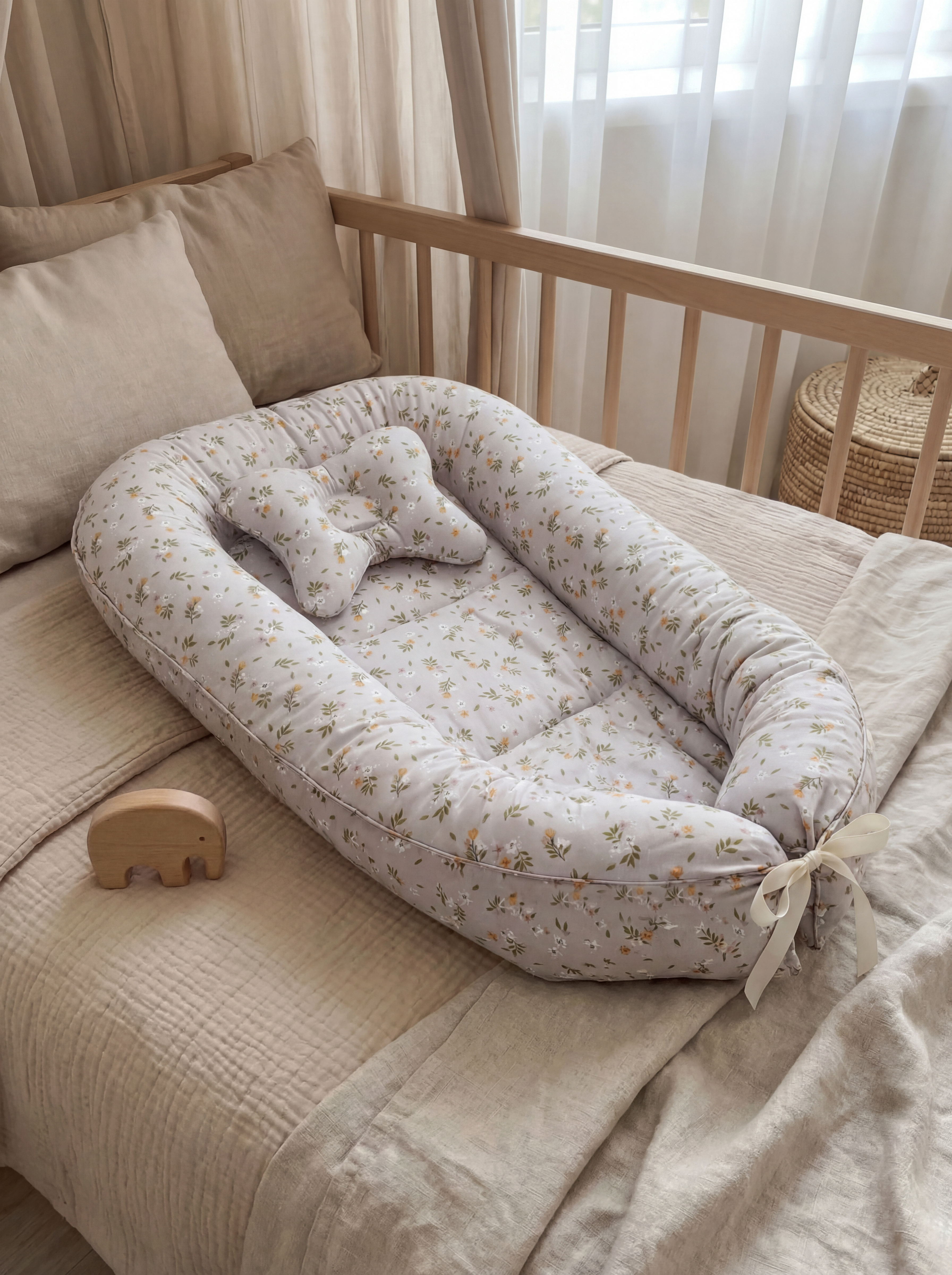 Матрас гнездышко KUZA Веточки 50х90 - фото 8