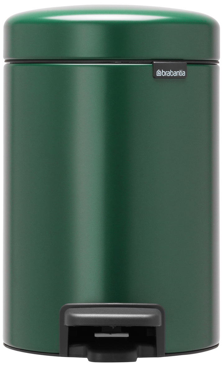 Бак мусорный Brabantia NewIcon с педалью зеленая сосна 3л 304002 - фото 17