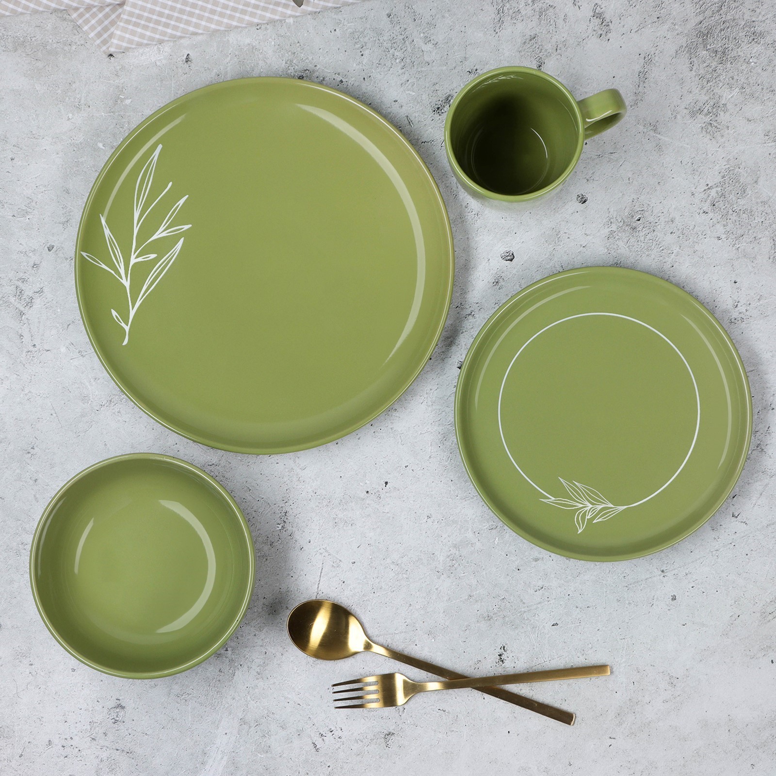 Глубокая тарелка Sima-Land Олива 15 5 х 6 5 см - фото 4