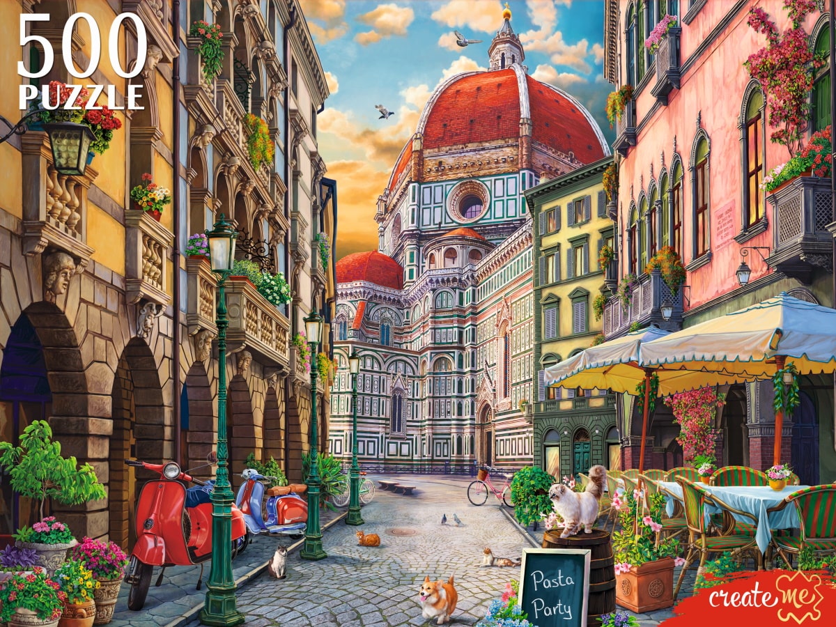 Пазл Рыжий кот классический - фото 1