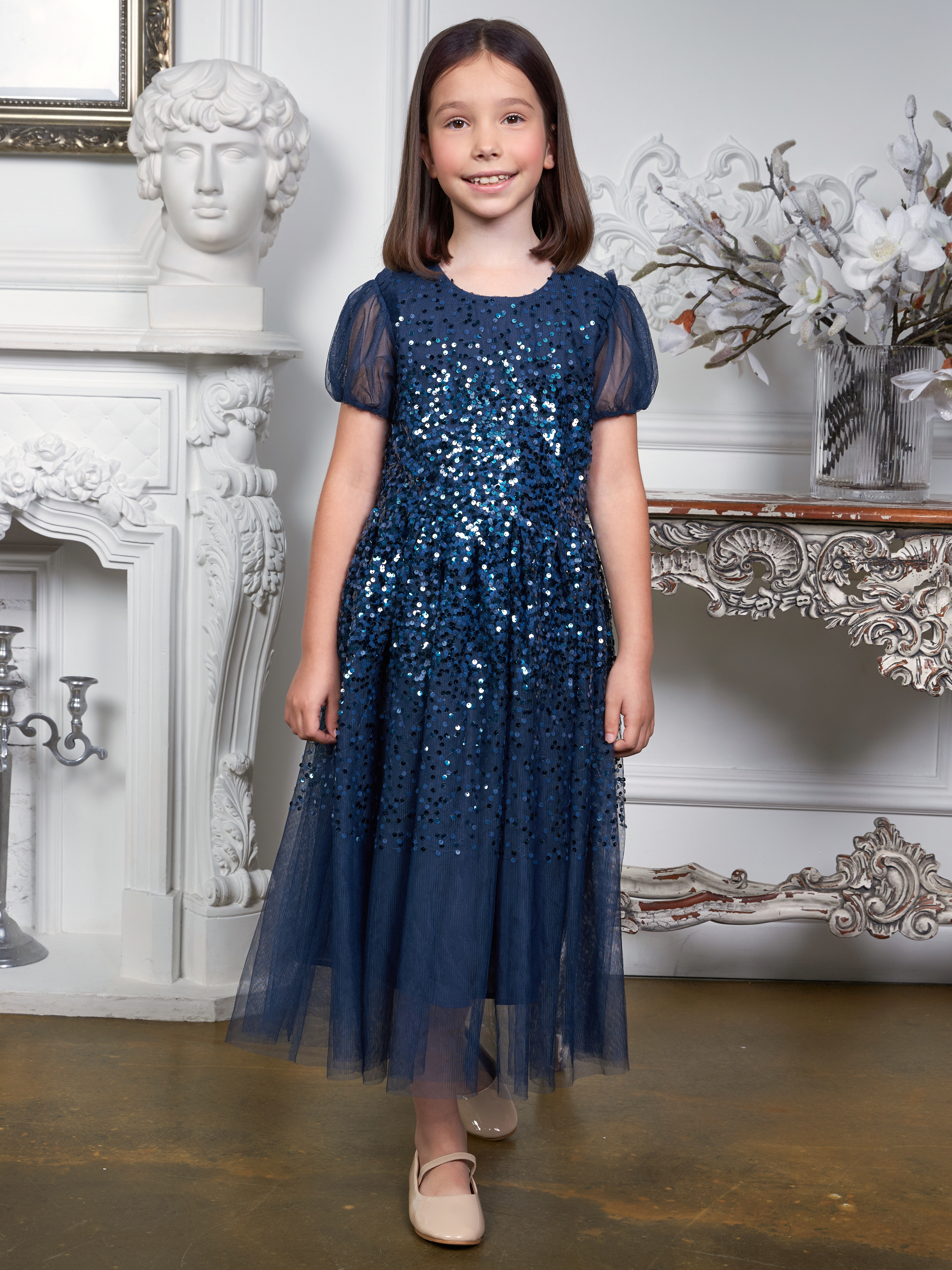 Платье ME WE KG225-W601-201_Темно-синий - фото 1