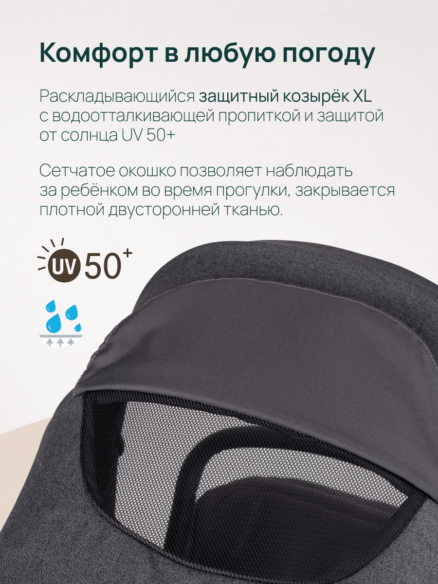Коляска прогулочная Chicco Bellagio 2 от 0 до 4 лет черный - фото 15