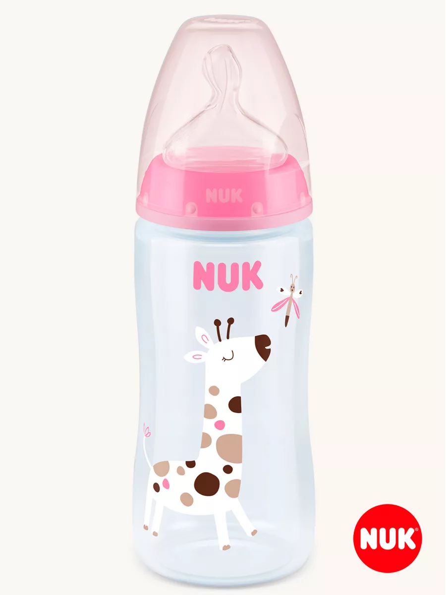 Изображение товара Бутылочка Nuk First Choise 360 мл 1 шт. Изображение товара Бутылочка Nuk First Choise 360 мл 1 шт.