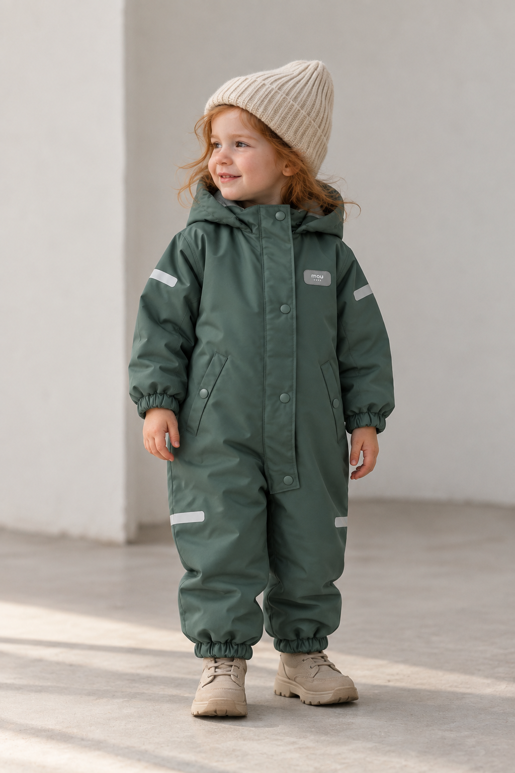 Изображение товара Демисезонный комбинезон MOWbaby Eskimo new green для малышей Изображение товара Демисезонный комбинезон MOWbaby Eskimo new green для малышей