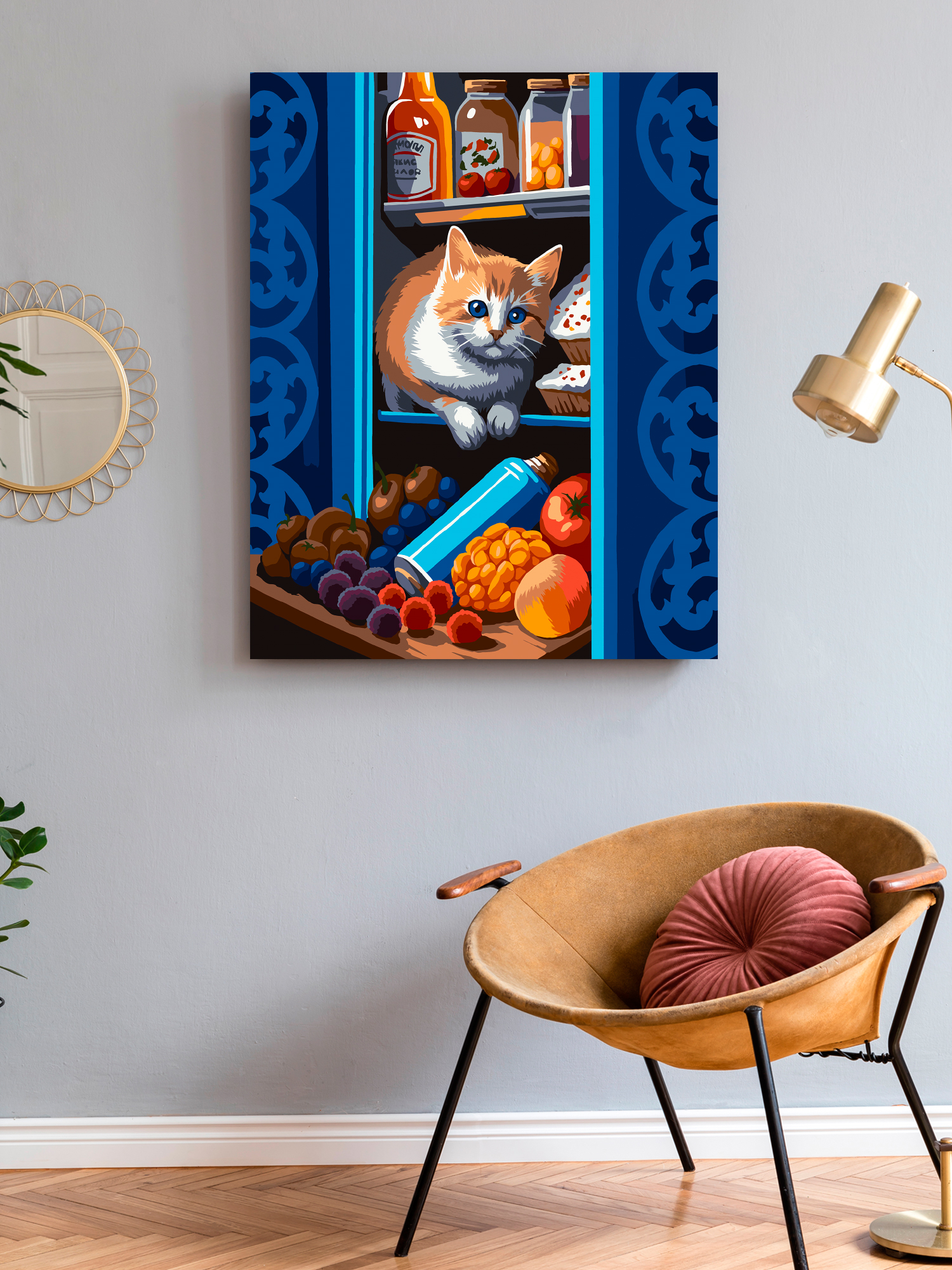 Картина по номерам Art on Canvas Маленький проказник в ассортименте - фото 3