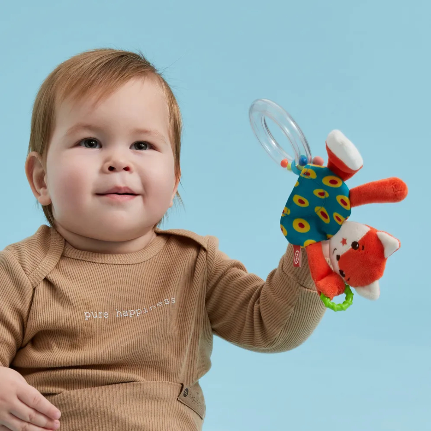 Игрушка Happy Baby погремушка Лисичка Люся - фото 7