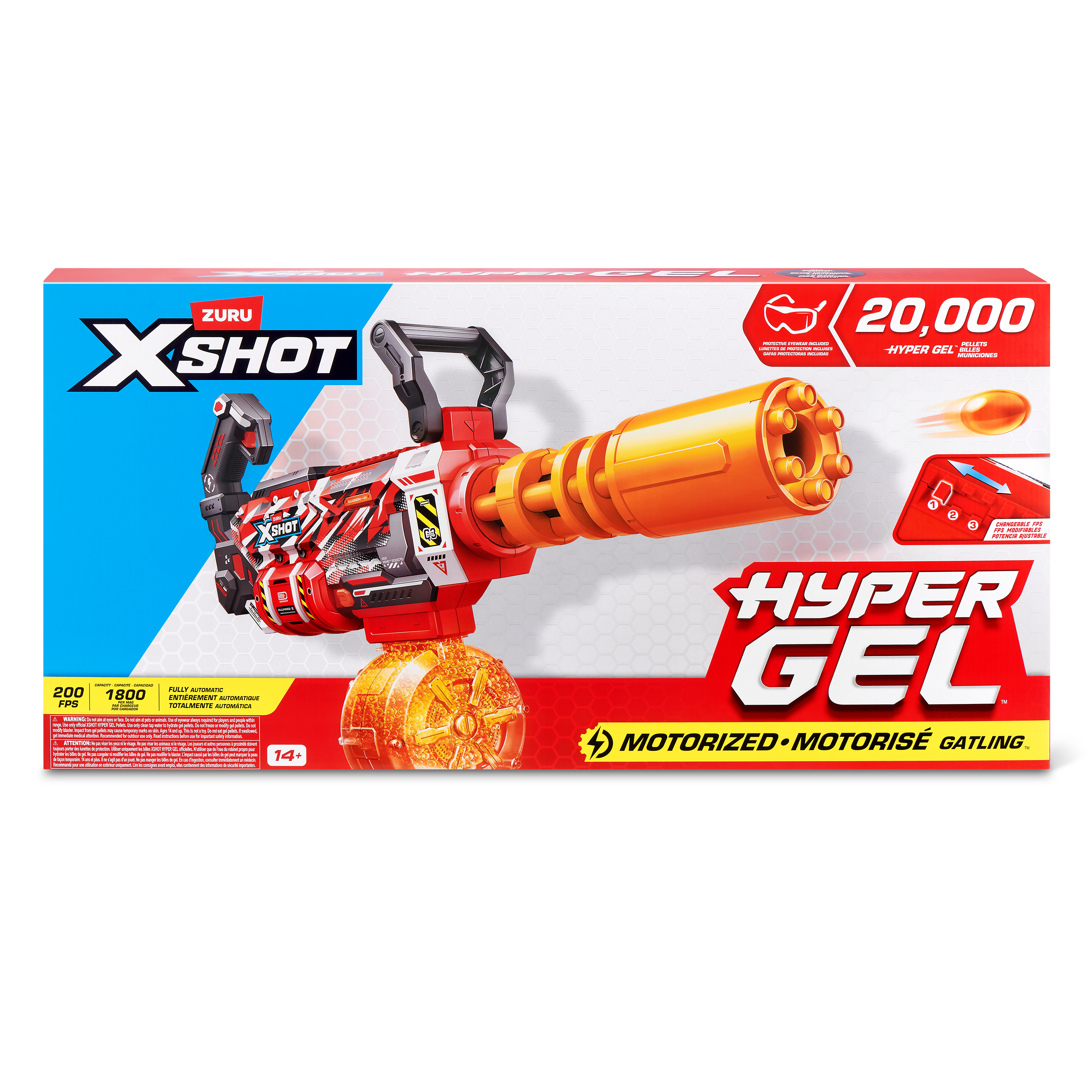 Бластер Zuru XSHOT Red Gatlin - фото 8