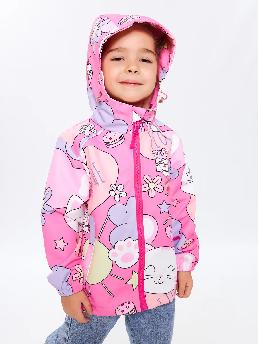Ветровка RuStyle ДД-ветRSL-652-loveроз - фото 5