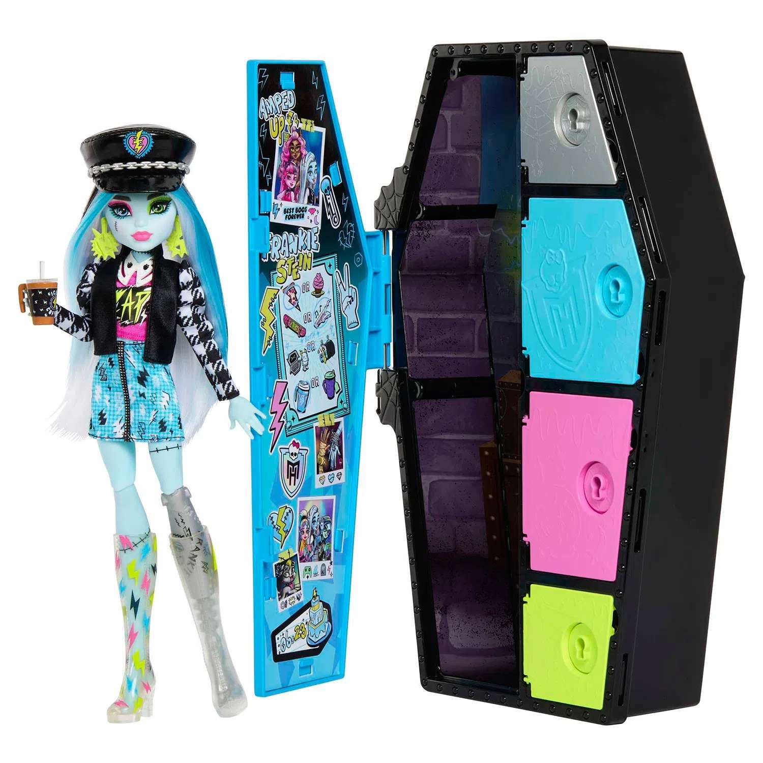 Кукла модельная Monster High Skulltimate Secrets Frankie HKY62 - фото 1