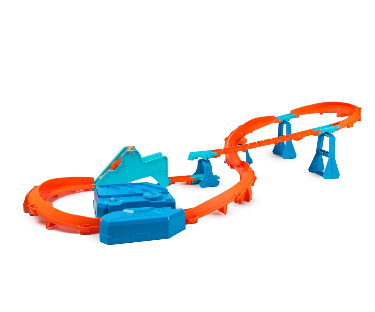 Трек Hot Wheels с трамплином и приводом 3 в 1 JDB49 - фото 7