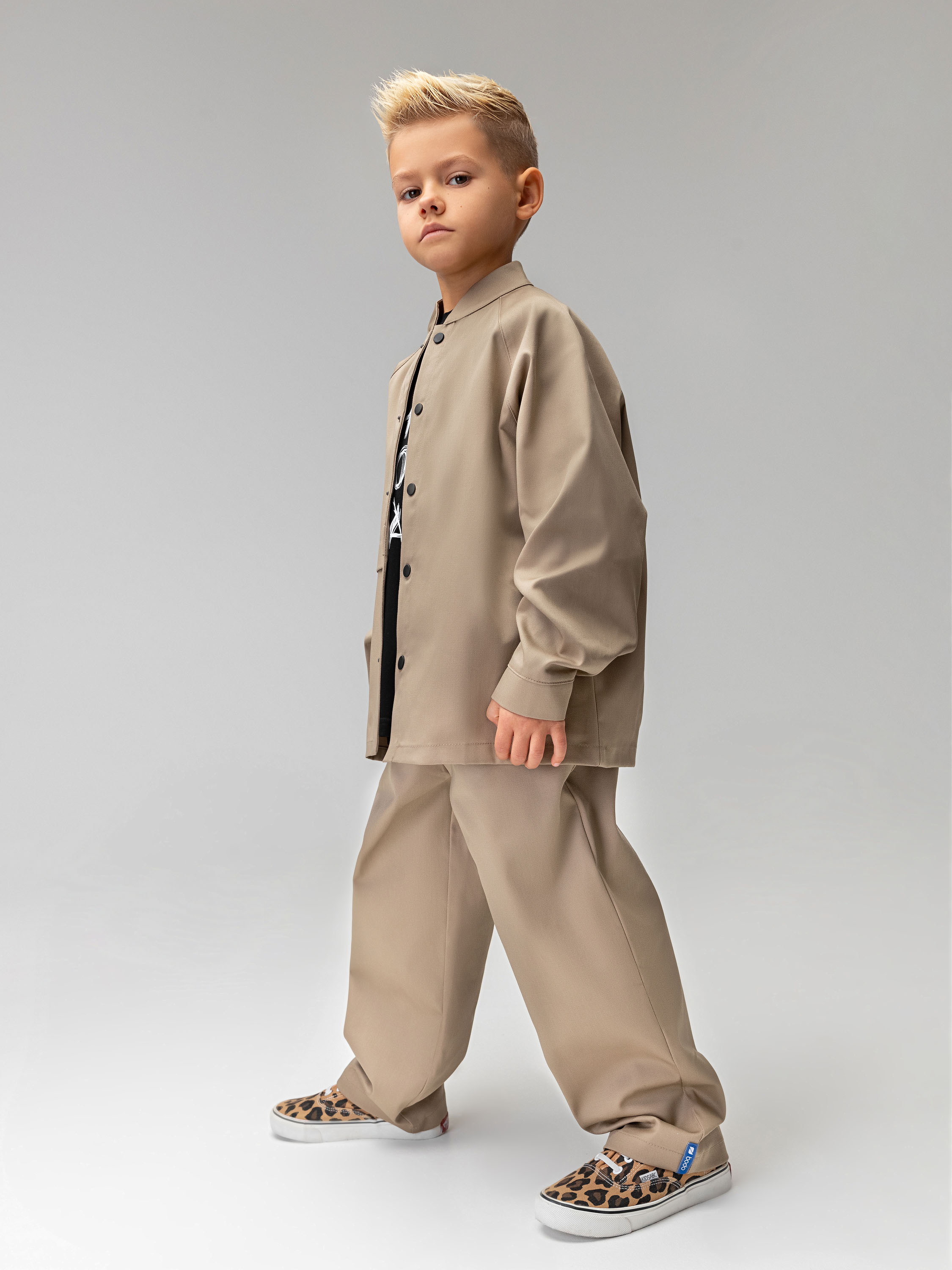 Рубашка и брюки Bodo 11-640MU_бежевый - фото 5