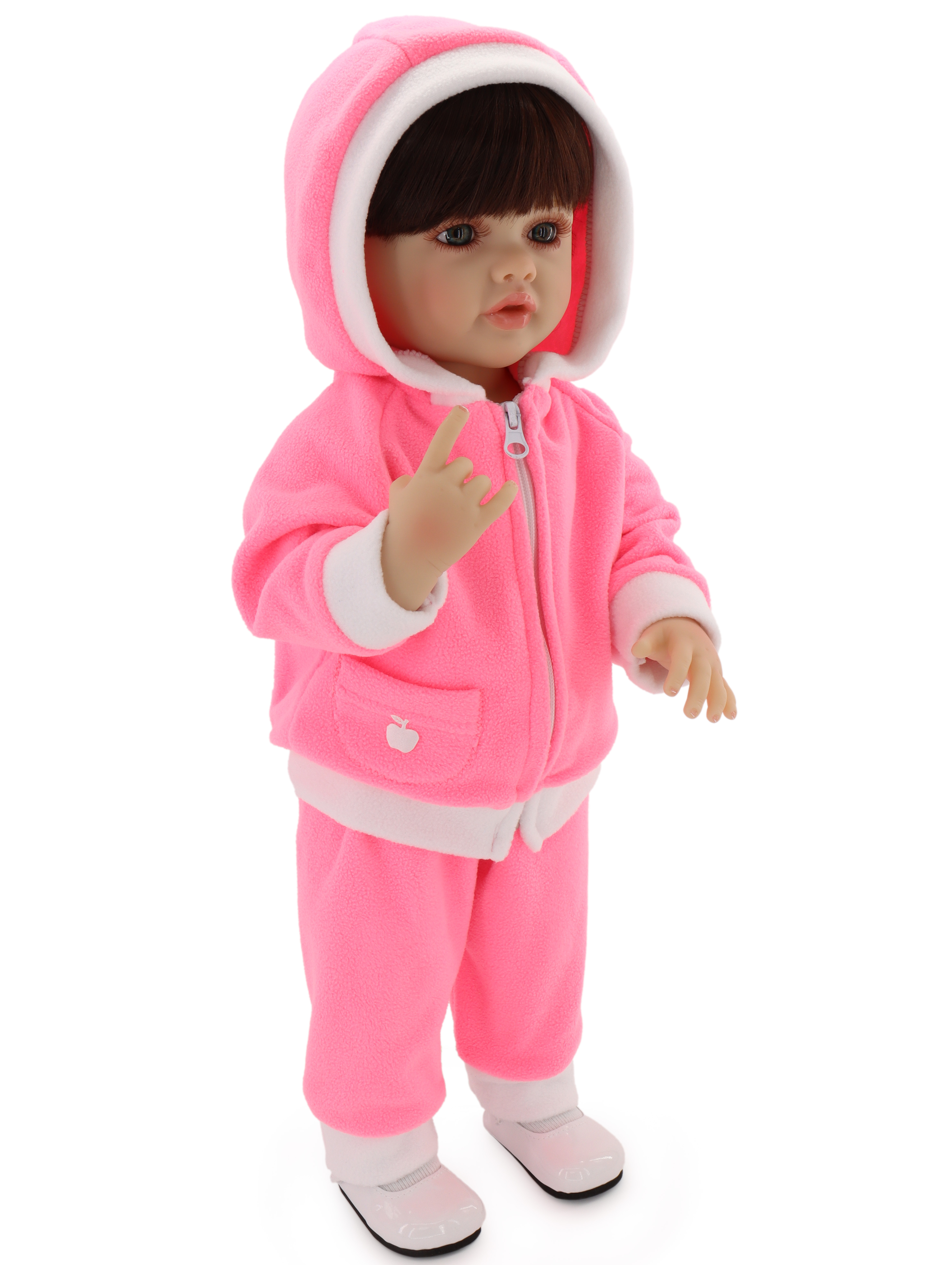 Одежда для кукол Модница 6153розовый&белый - фото 5