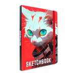 Блокнот Проф-Пресс Скетчбук А5. Кот из будущего 80 л.