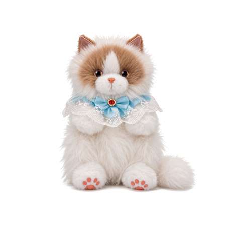 Мягкая игрушка Maxitoys Кошечка бело-коричневая 40 см