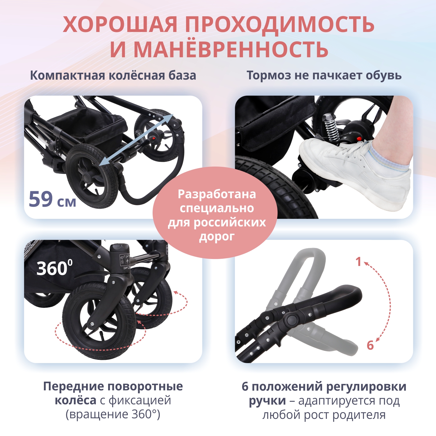 Коляска 2в1 SIGER - фото 9