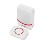 Беспроводной дверной звонок REXANT c цифровым кодированием переливающийся 38 мелодий 150м IP44