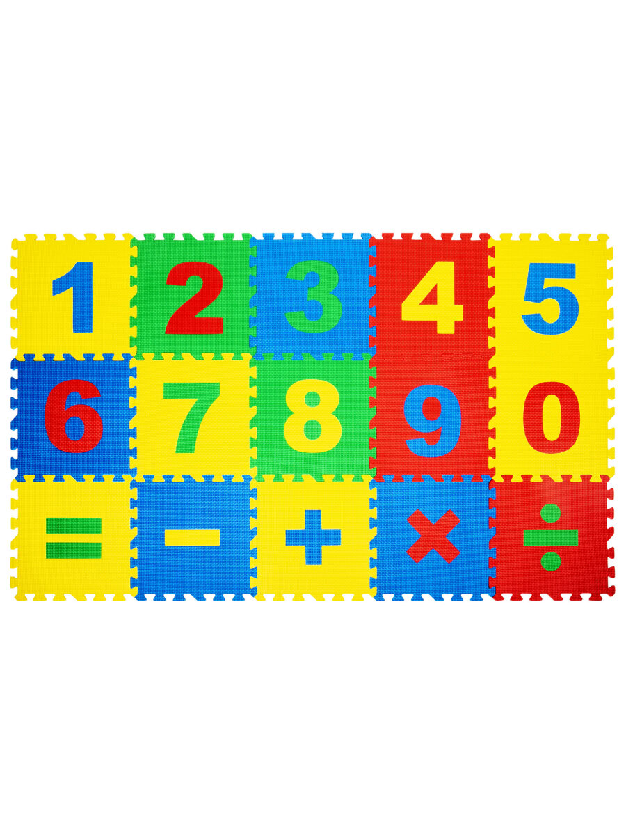 Коврик-пазл Юнландия Учим цифры 90 x 150 см - фото 6