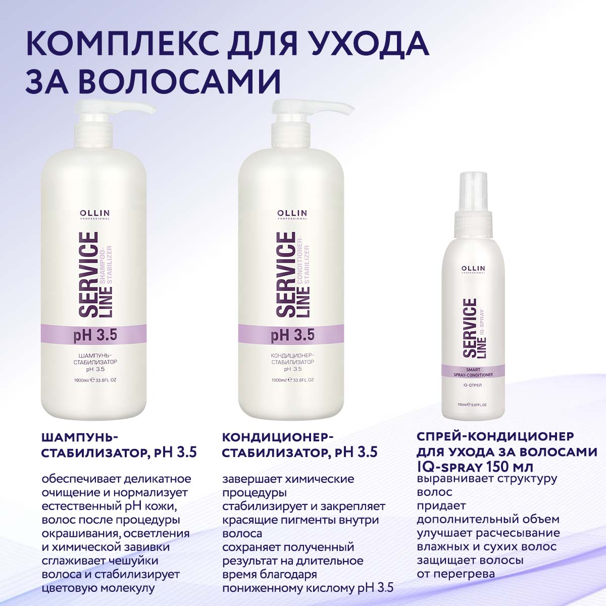 Кондиционер Ollin 1000 мл - фото 6
