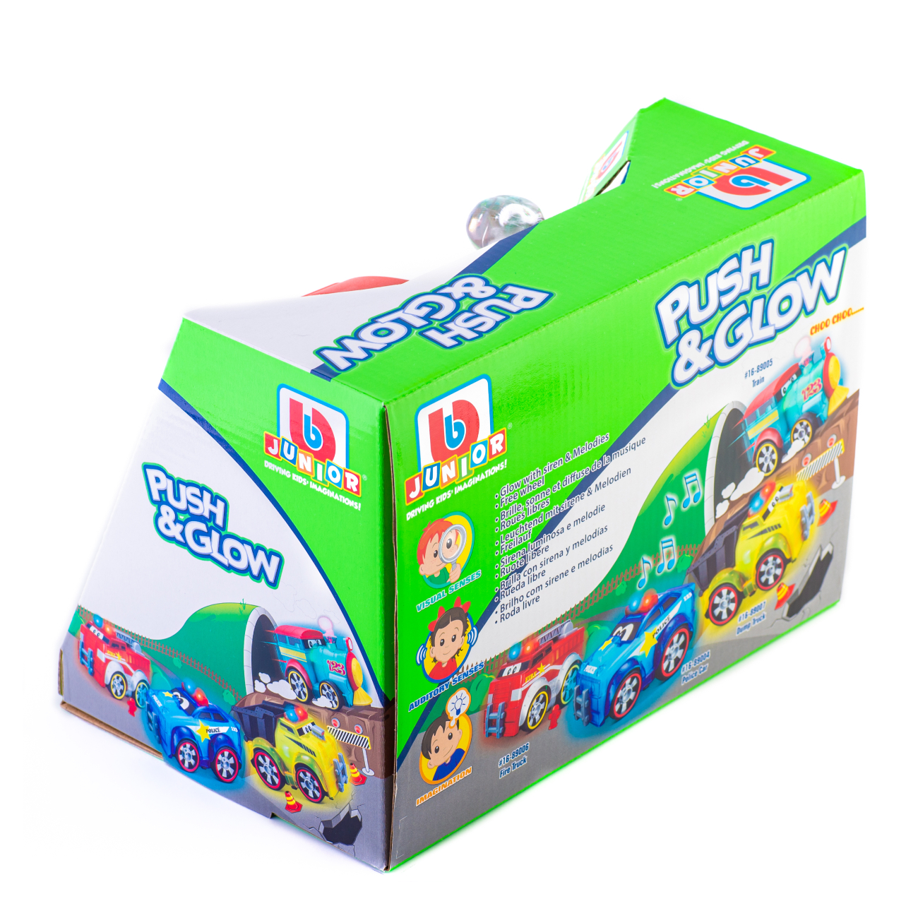 Поезд Bburago Junior Push and glow - фото 9