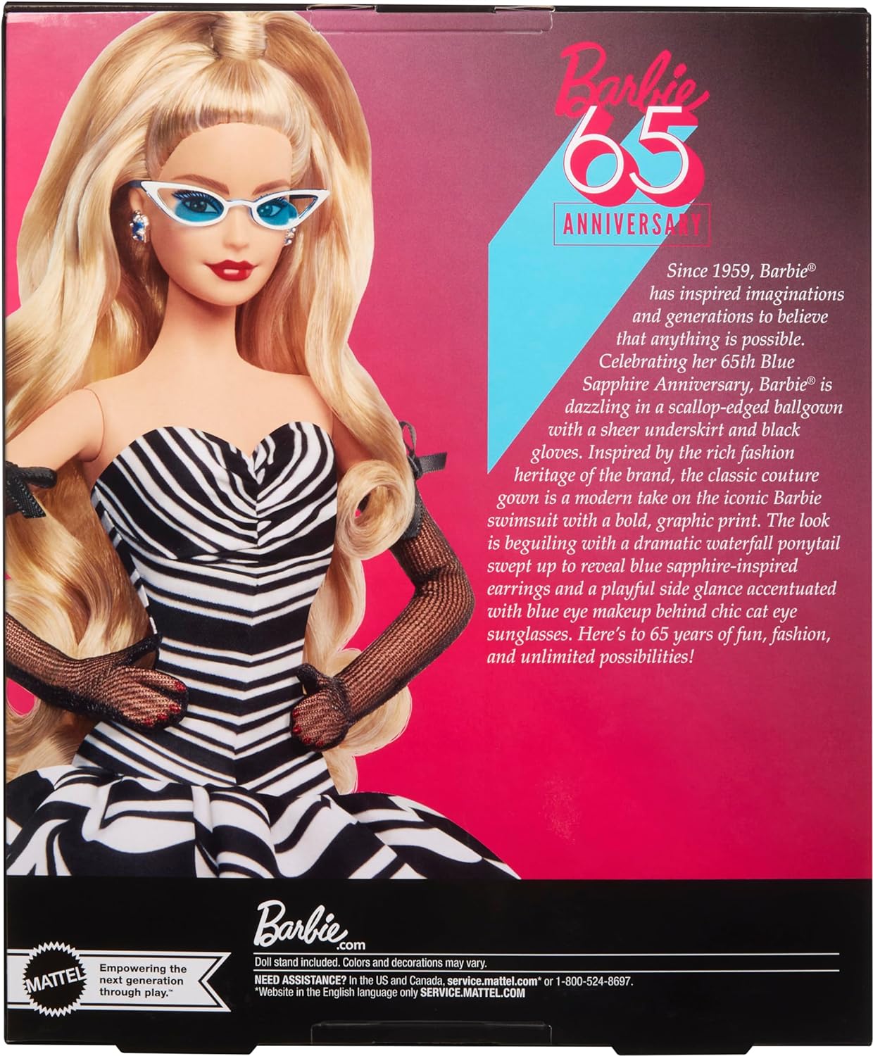 Кукла модельная Barbie HRM58 - фото 6