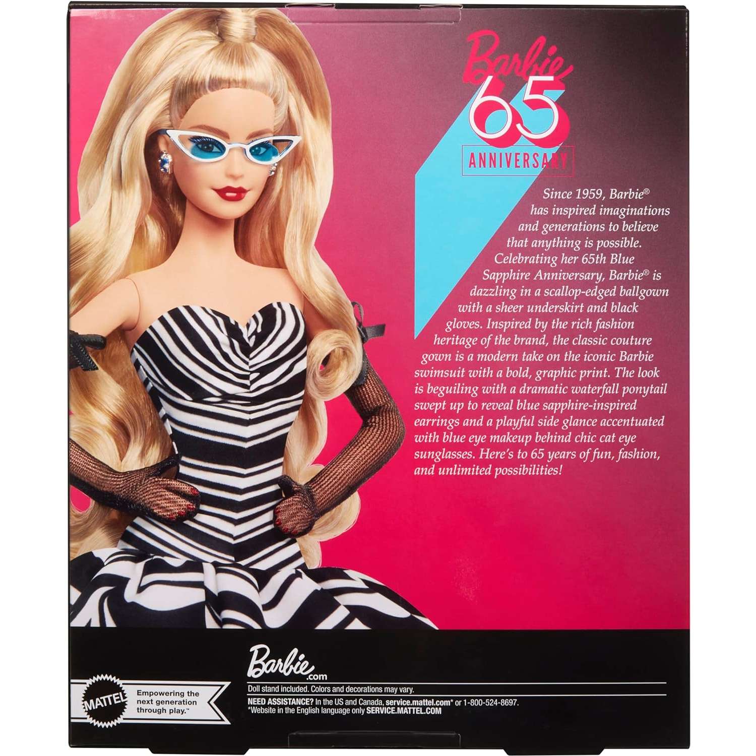 Кукла модельная Barbie HRM58 - фото 6