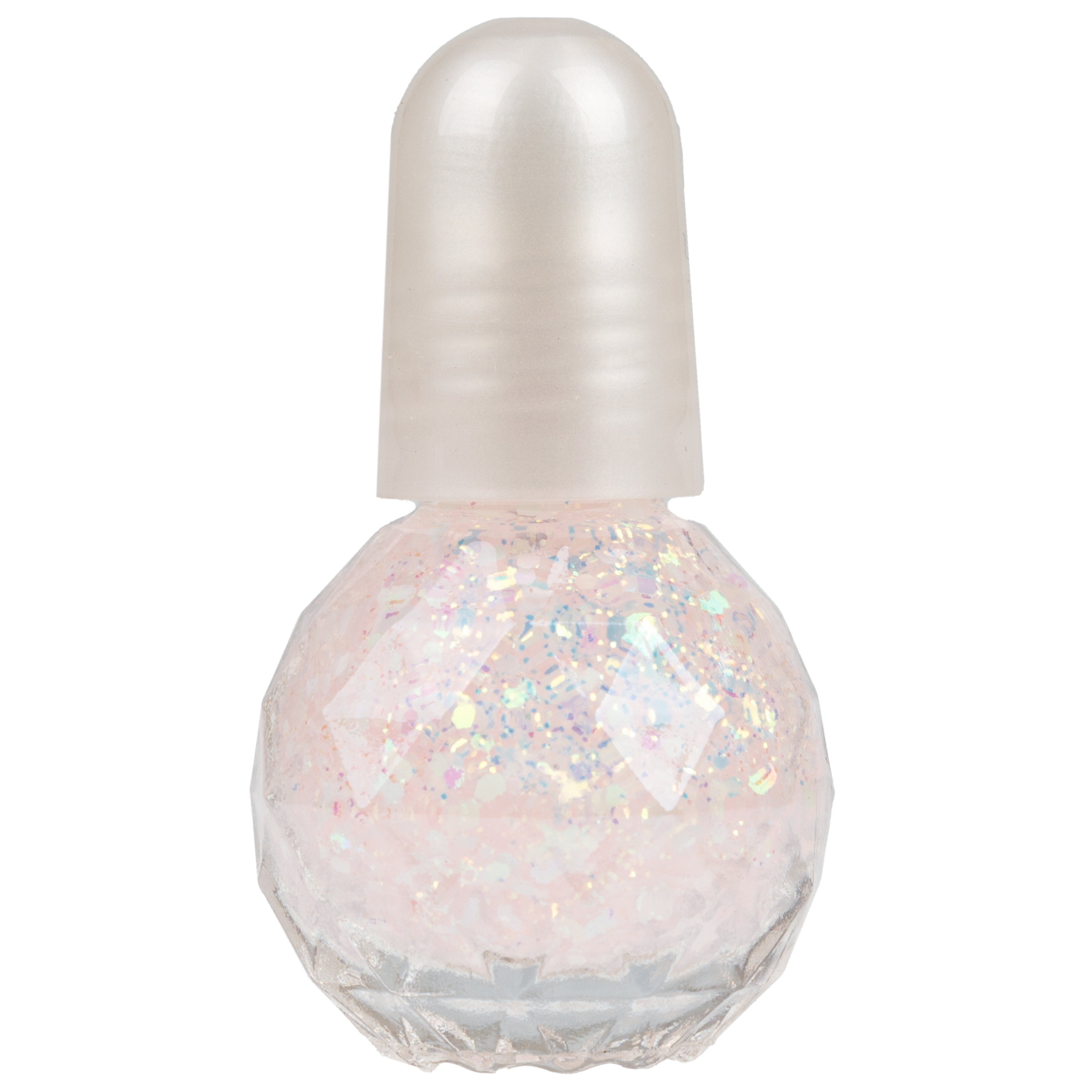 Лак для ногтей LUKKY Diamond Confetti peel-off с колечком розовый 4,5 мл - фото 4