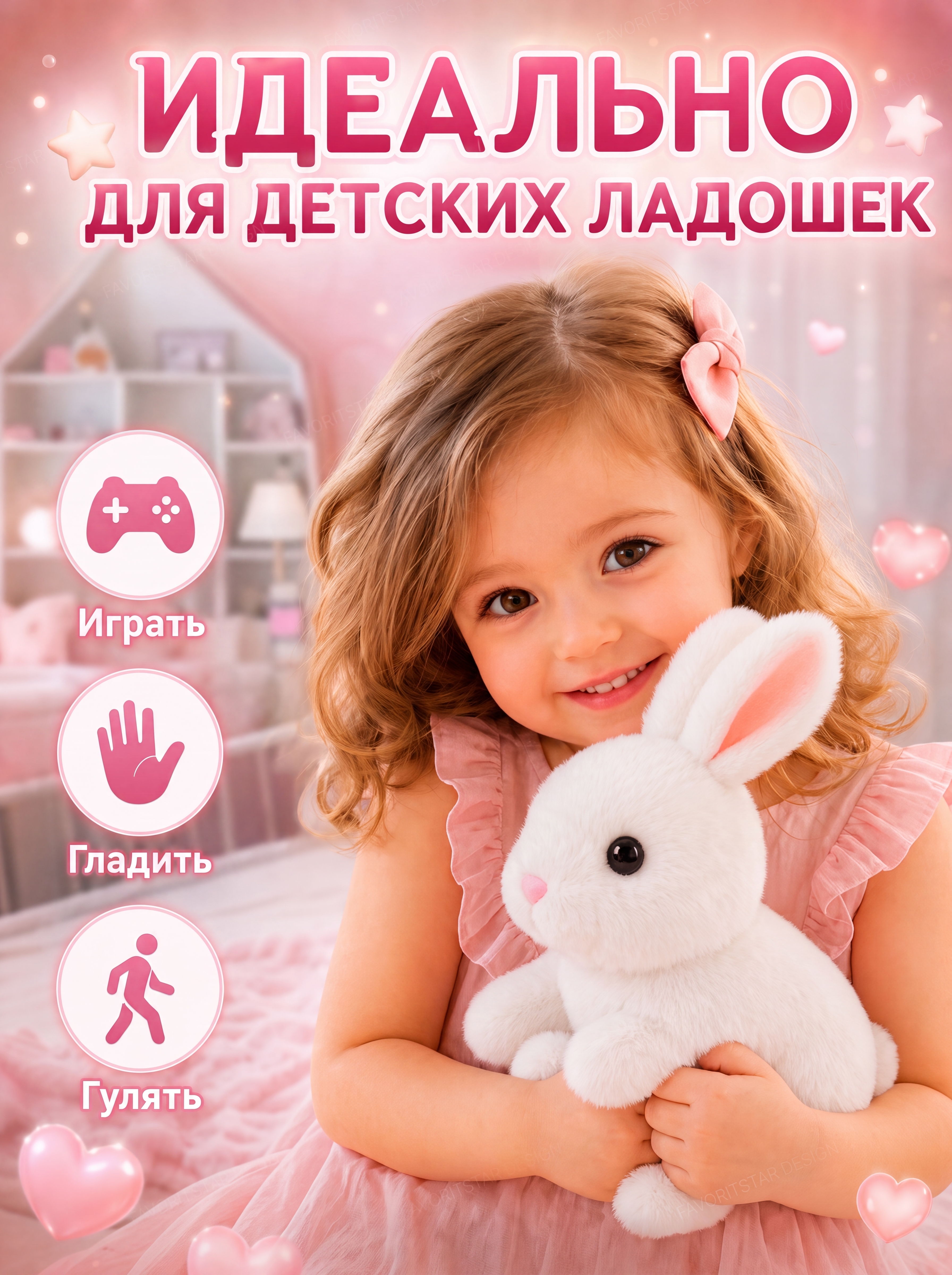 Мягкая игрушка FAVORITSTAR DESIGN - фото 8