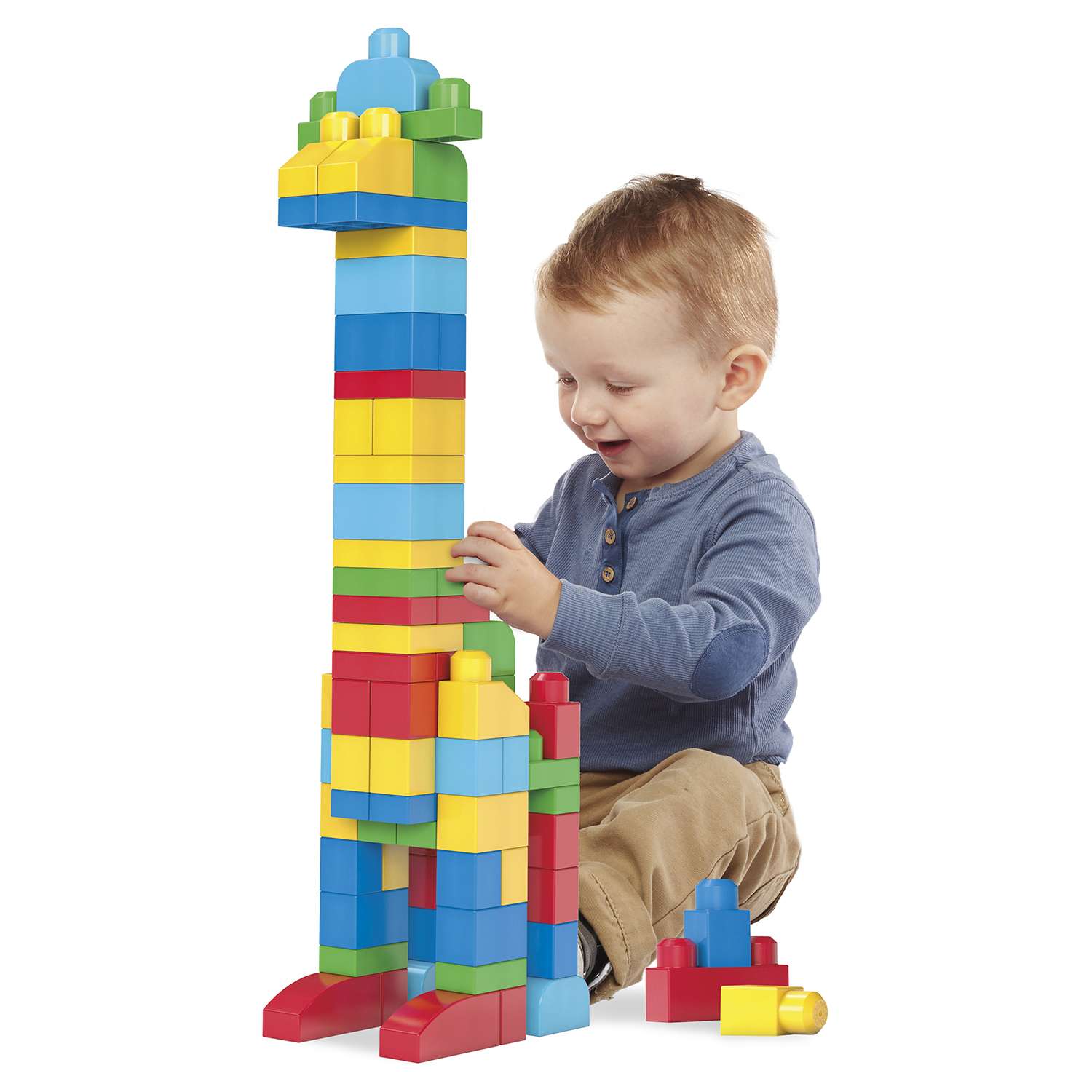 Конструктор Mega Bloks First Builders 60 дет. в ассортименте - фото 17
