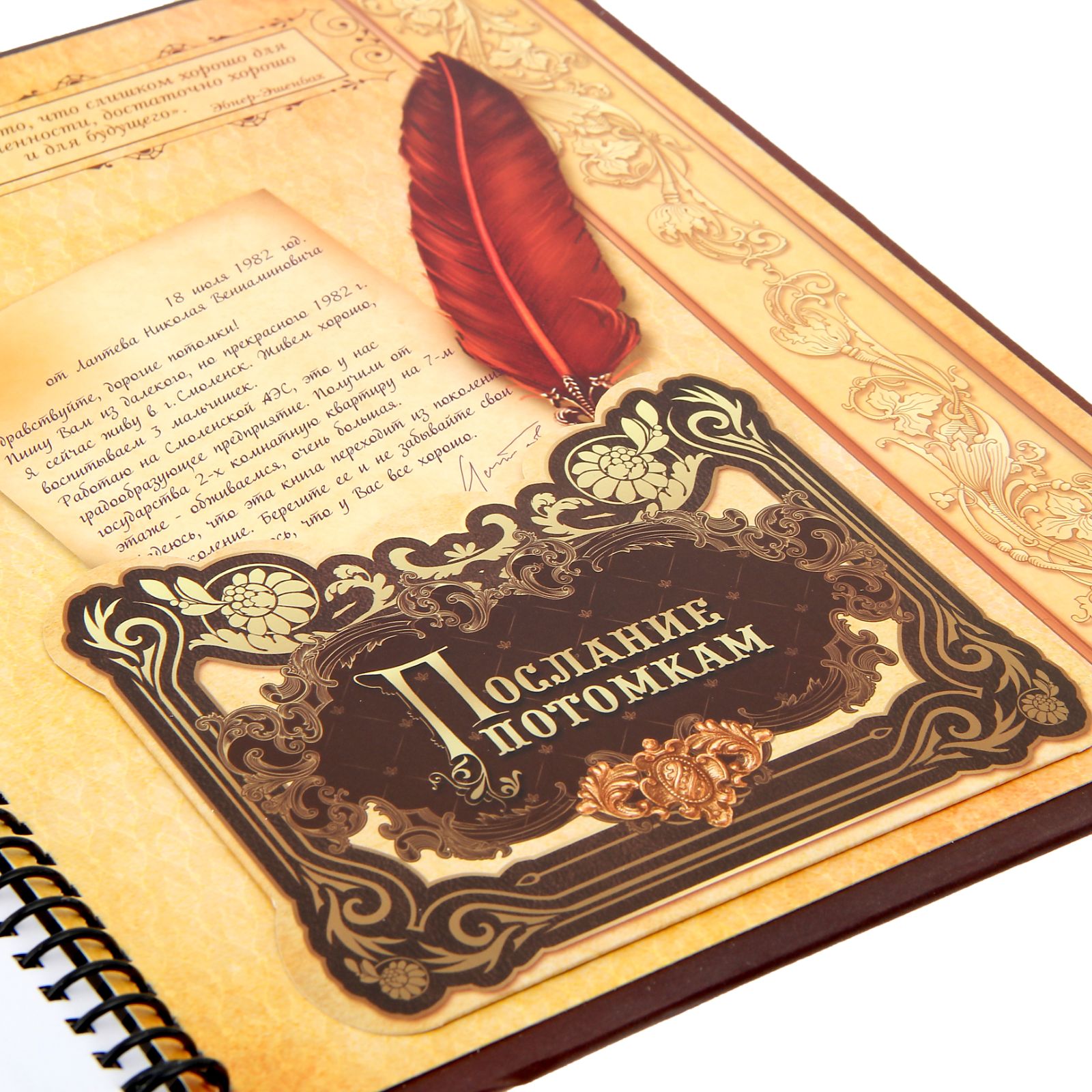 Родословная книга Sima-Land «История семьи» 27 листов 24.5 х 29.2 см - фото 9
