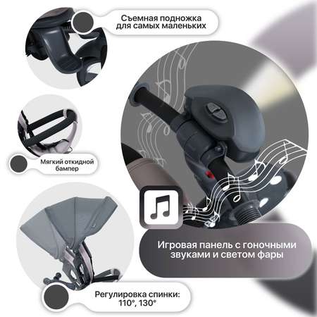 Трехколесный велосипед Nuovita 12 дюймов