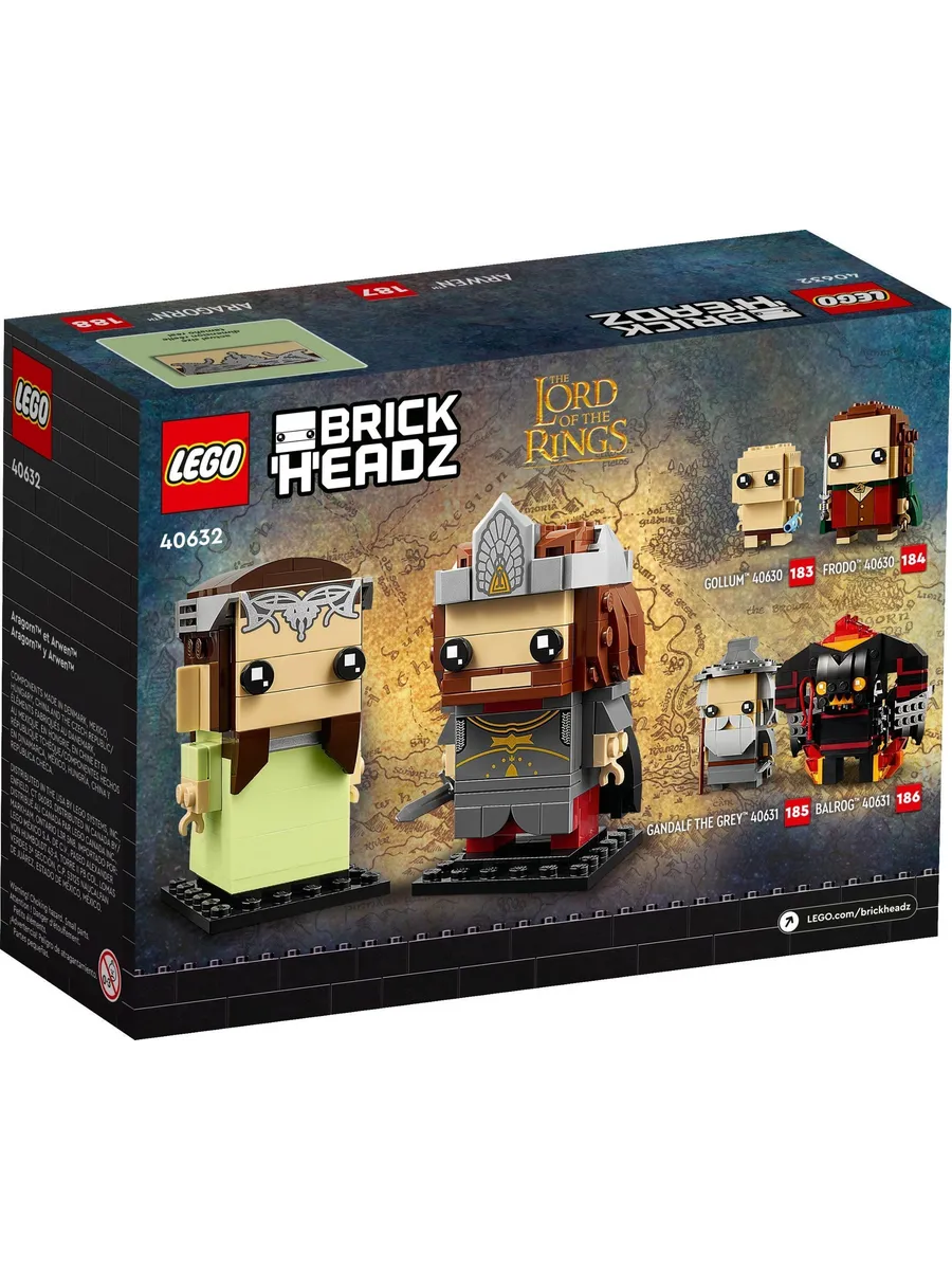 Конструктор LEGO BrickHeadz 261 дет. - фото 4