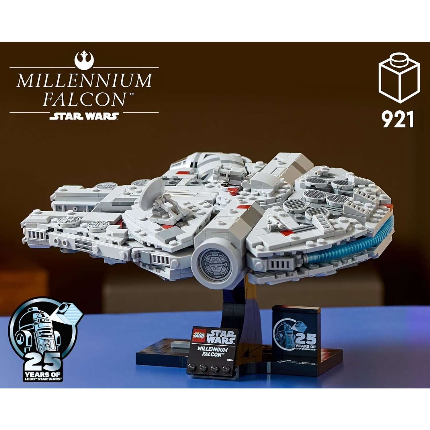 Конструктор LEGO Star Wars Сокол тысячелетия 921 дет. - фото 8
