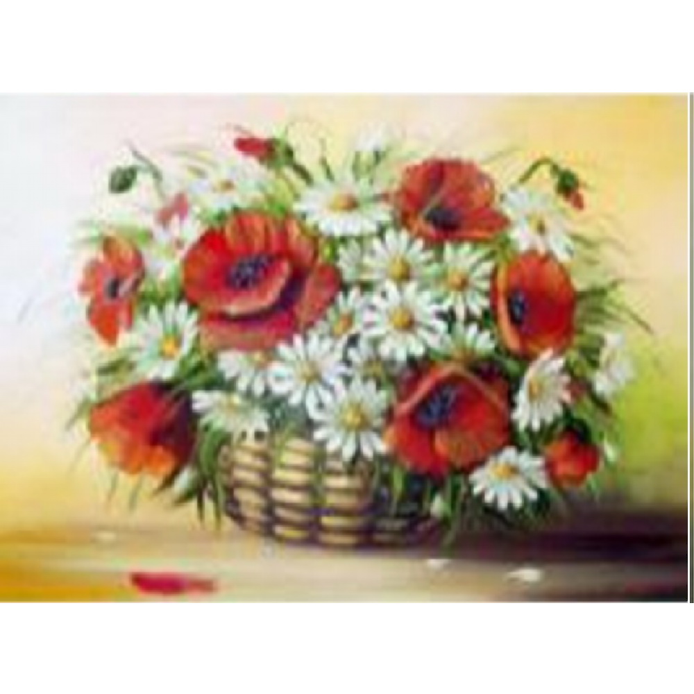 Картина по номерам Tukzar Цветы - фото 1