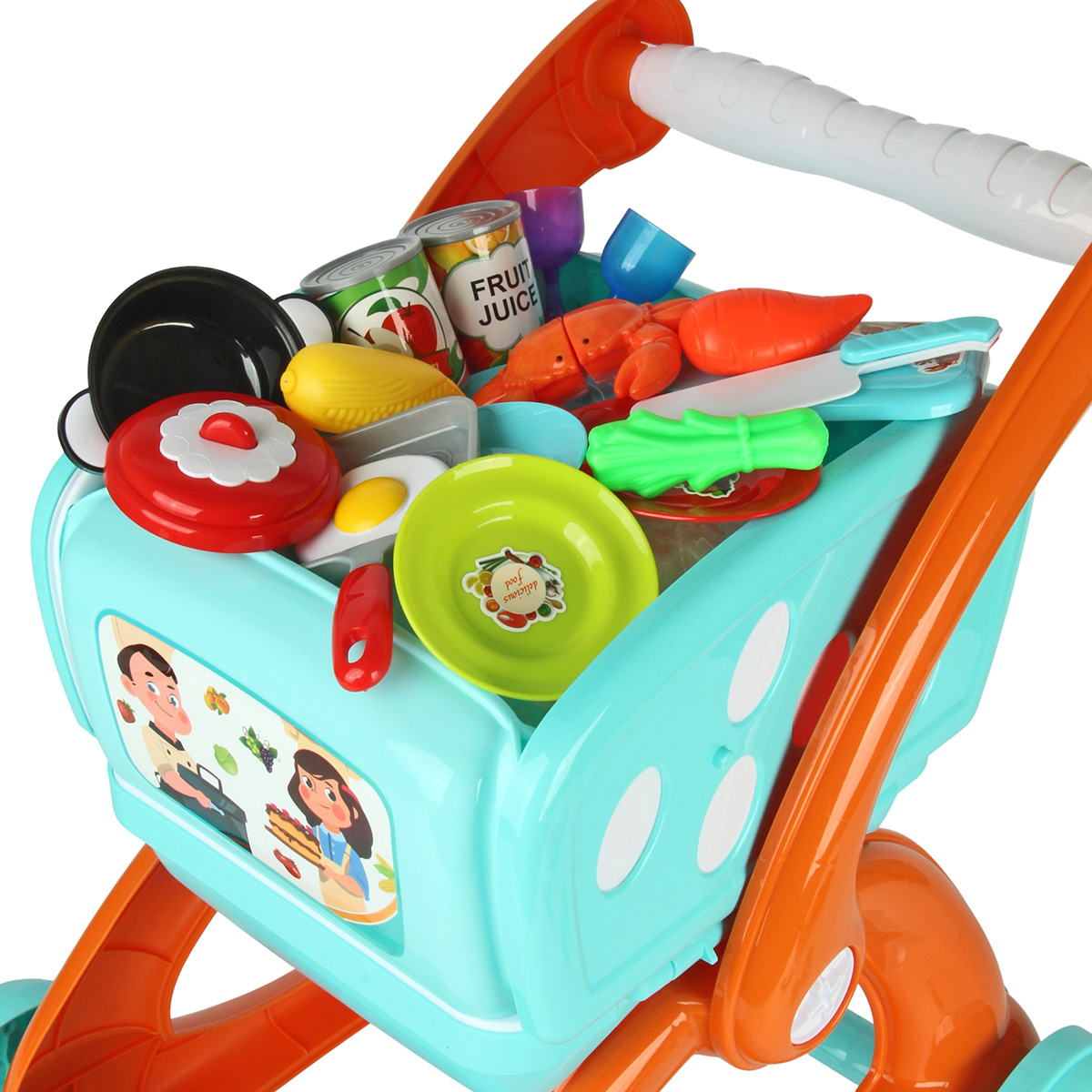 Игровой набор Veld Co тележки и корзинки - фото 9