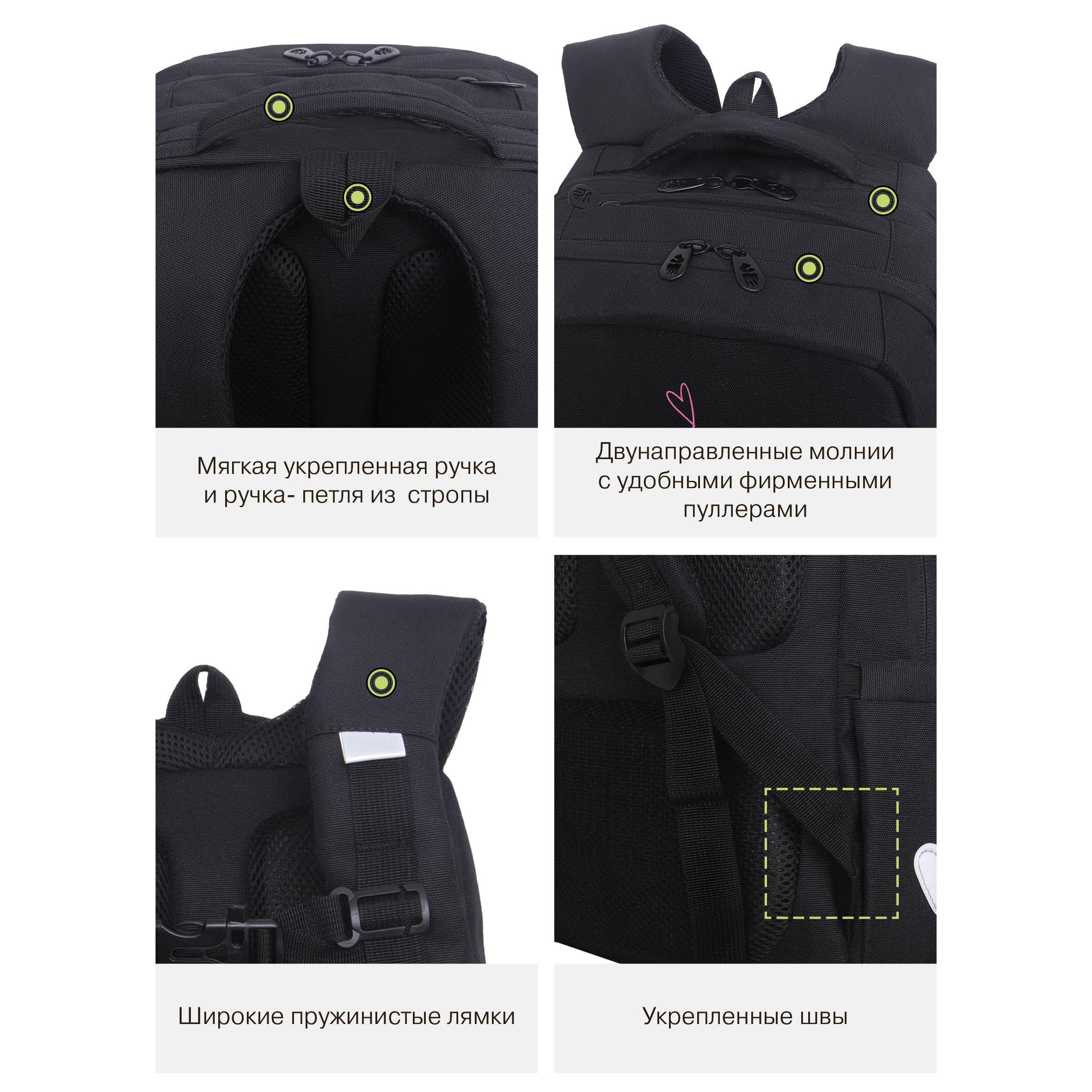 Рюкзак Grizzly для девочки - фото 13