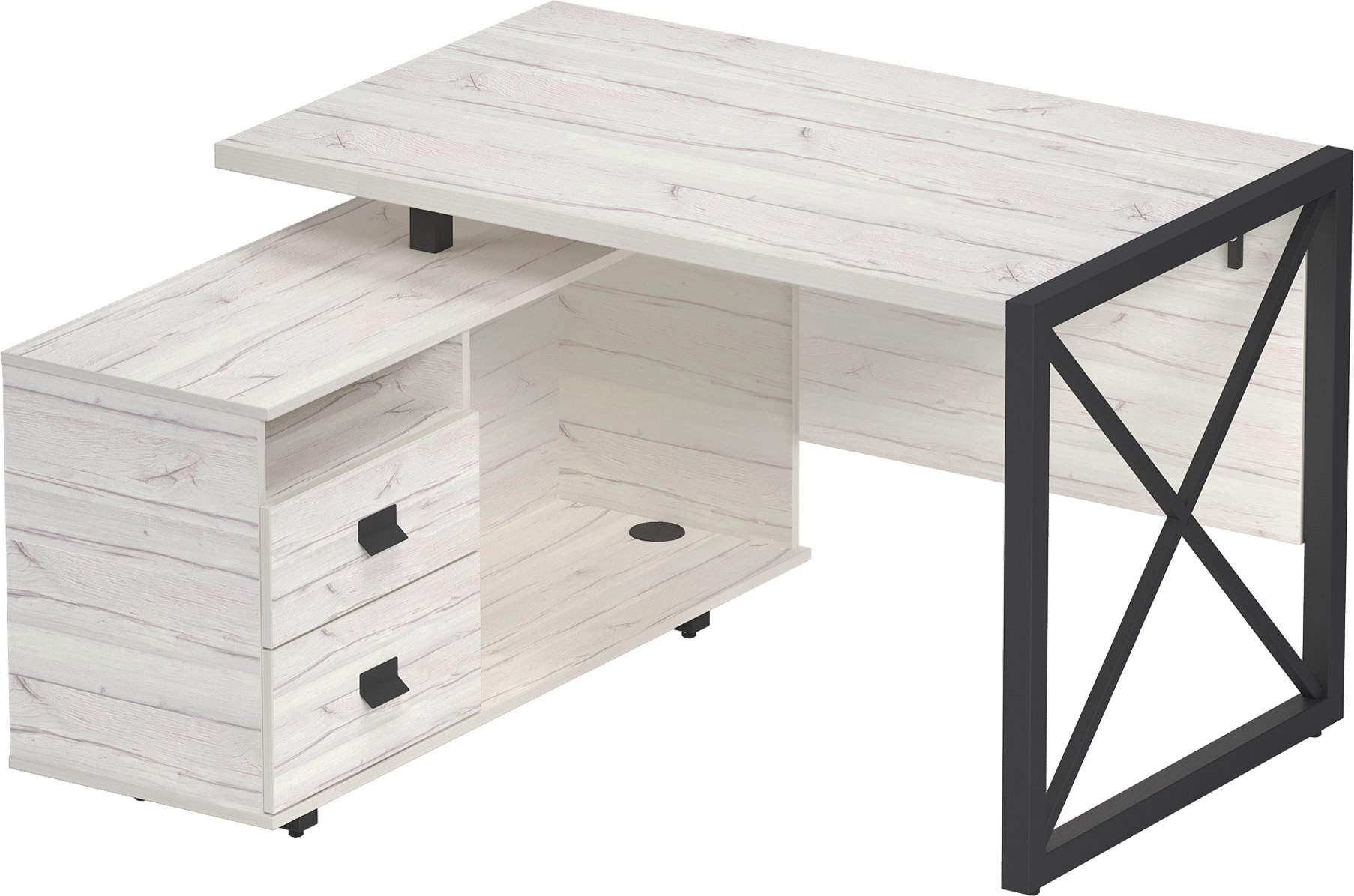 Письменный стол КАЛИФОРНИЯ МЕБЕЛЬ Хардвиг 1200 - фото 13